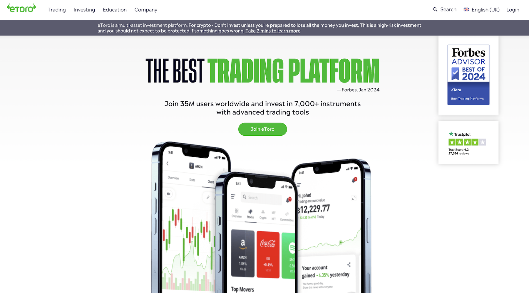 eToro